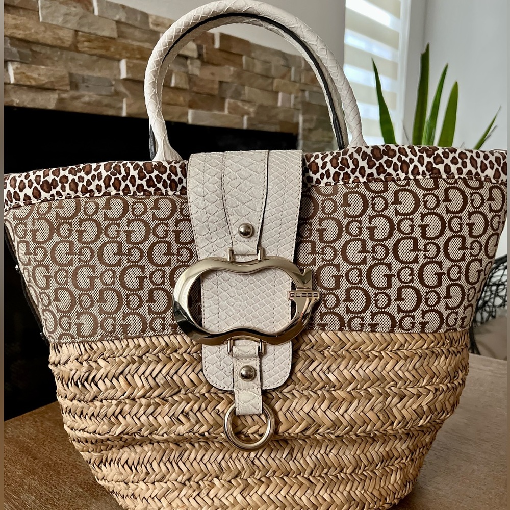 Guess Paddington Signature Jacquard Tote